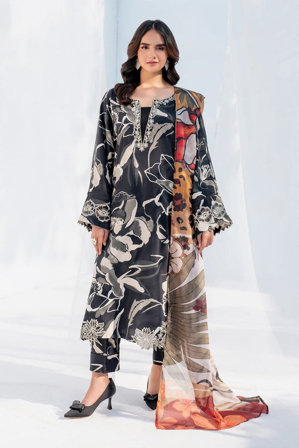 Digital Lawn Bana Dora 3-Piece Set – Bana Dora Prints with Voile Dupatta