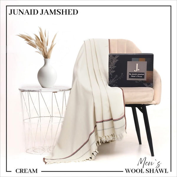 J.Soft Wool Shawl (CREAM)