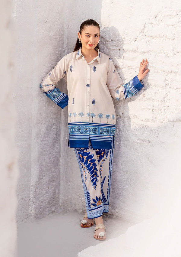 Digital Lawn 3-Piece Set – Bana Dora Prints with Voile Dupatta